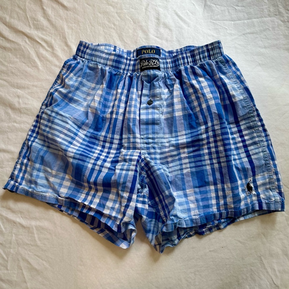 Polo Ralph Lauren Plaid Woven Cotton Boxers